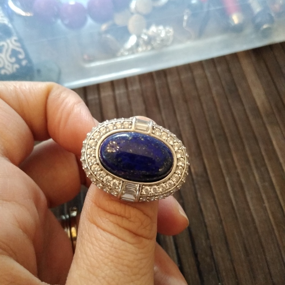 Lapiz azure ring size 7